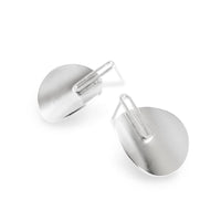 Polished Silver Wren Earrings