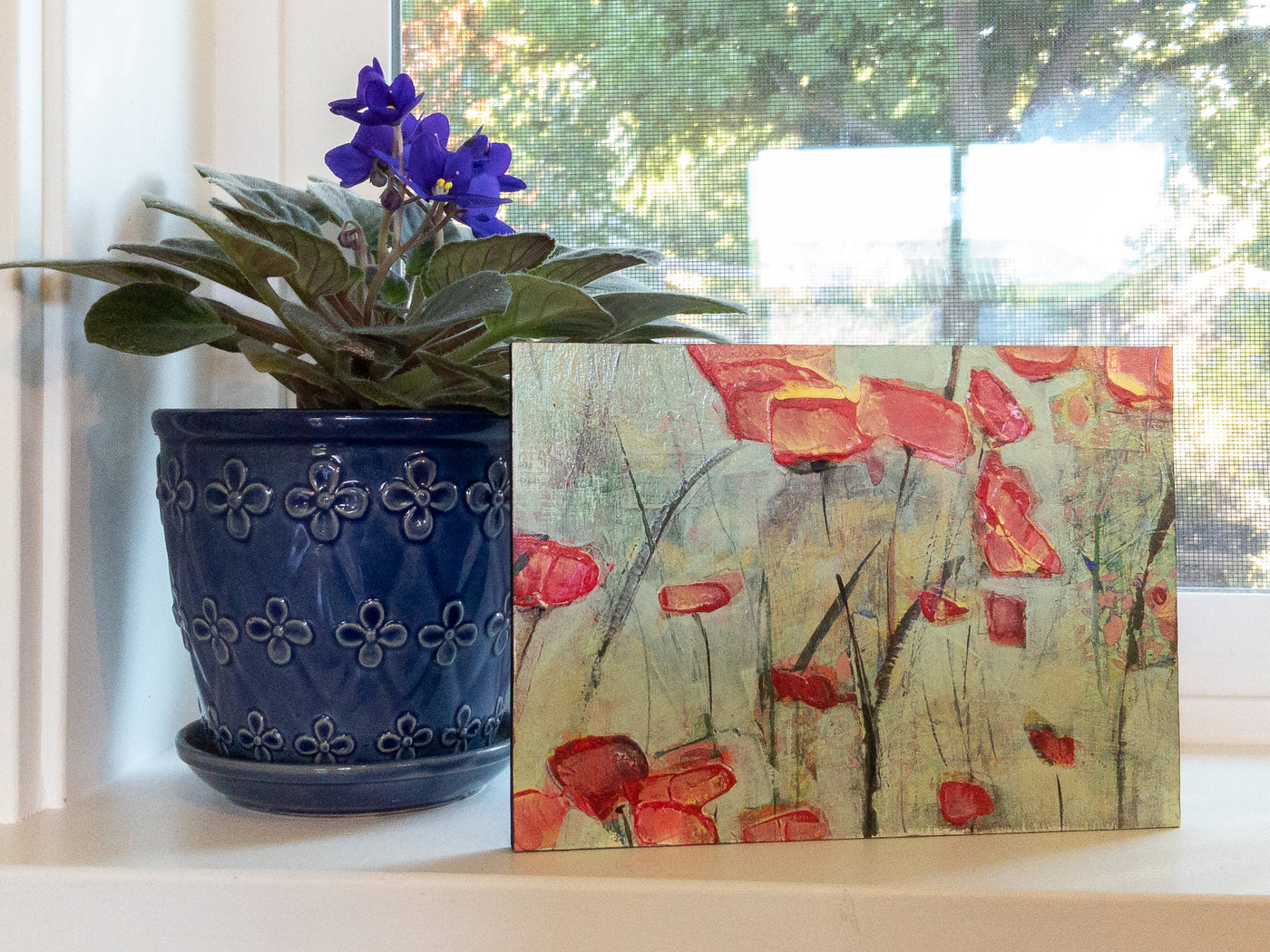 Fields of Pink Poppies II