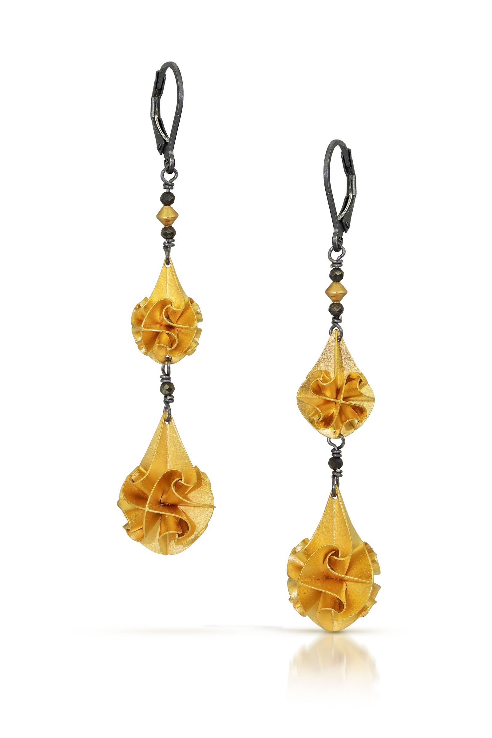 Double Teardrop Earrings