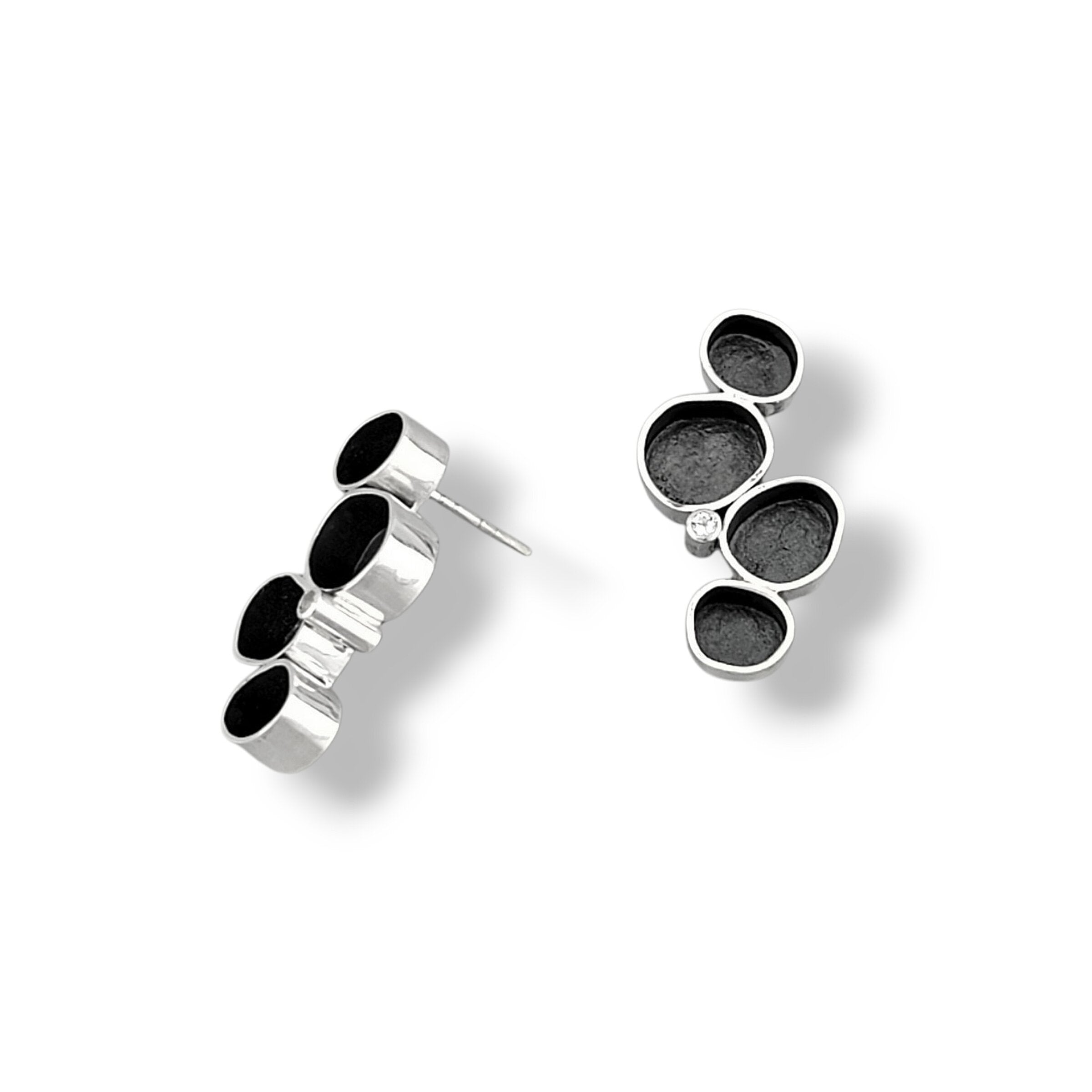 Organic Cluster Earrings