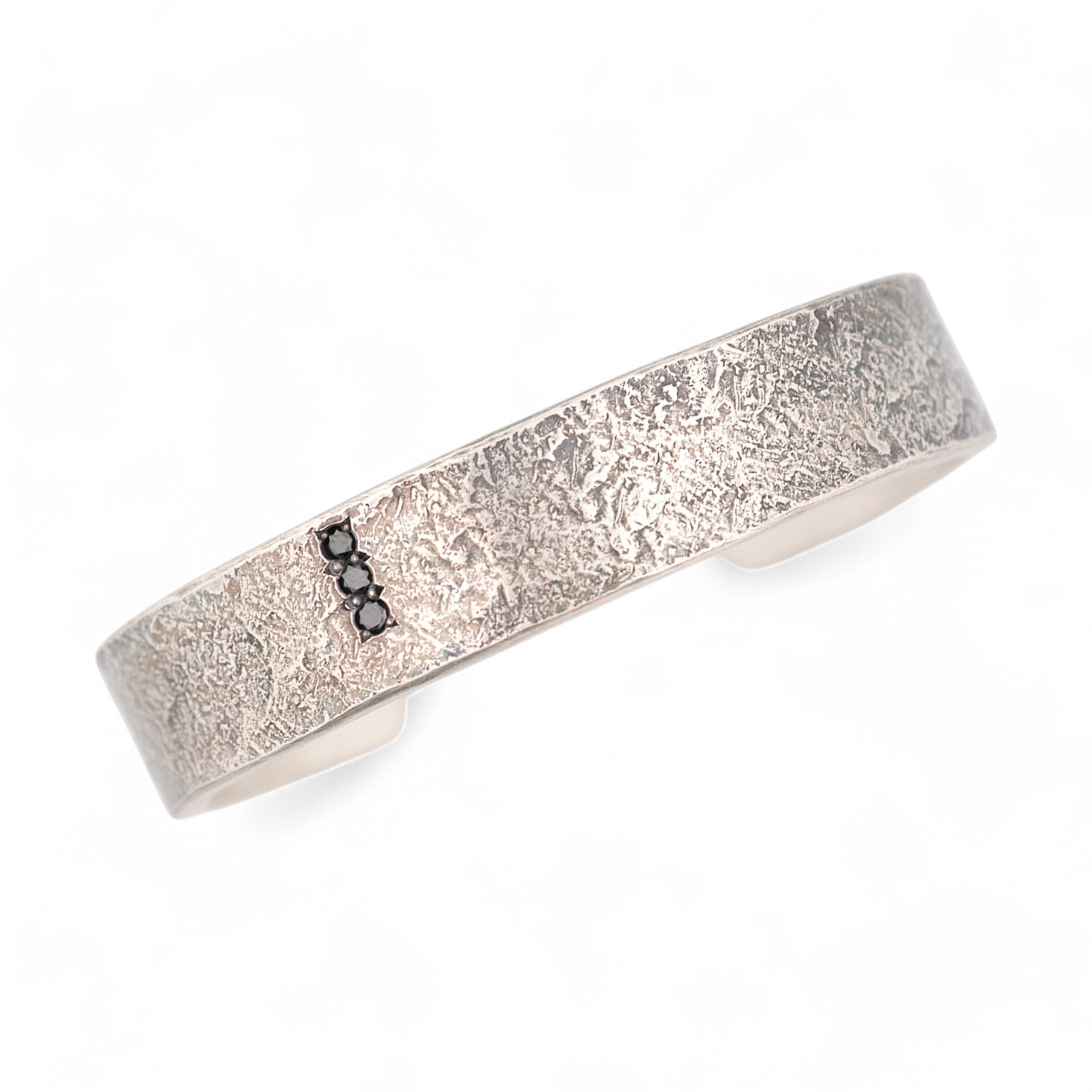 Black Diamond Row Cuff