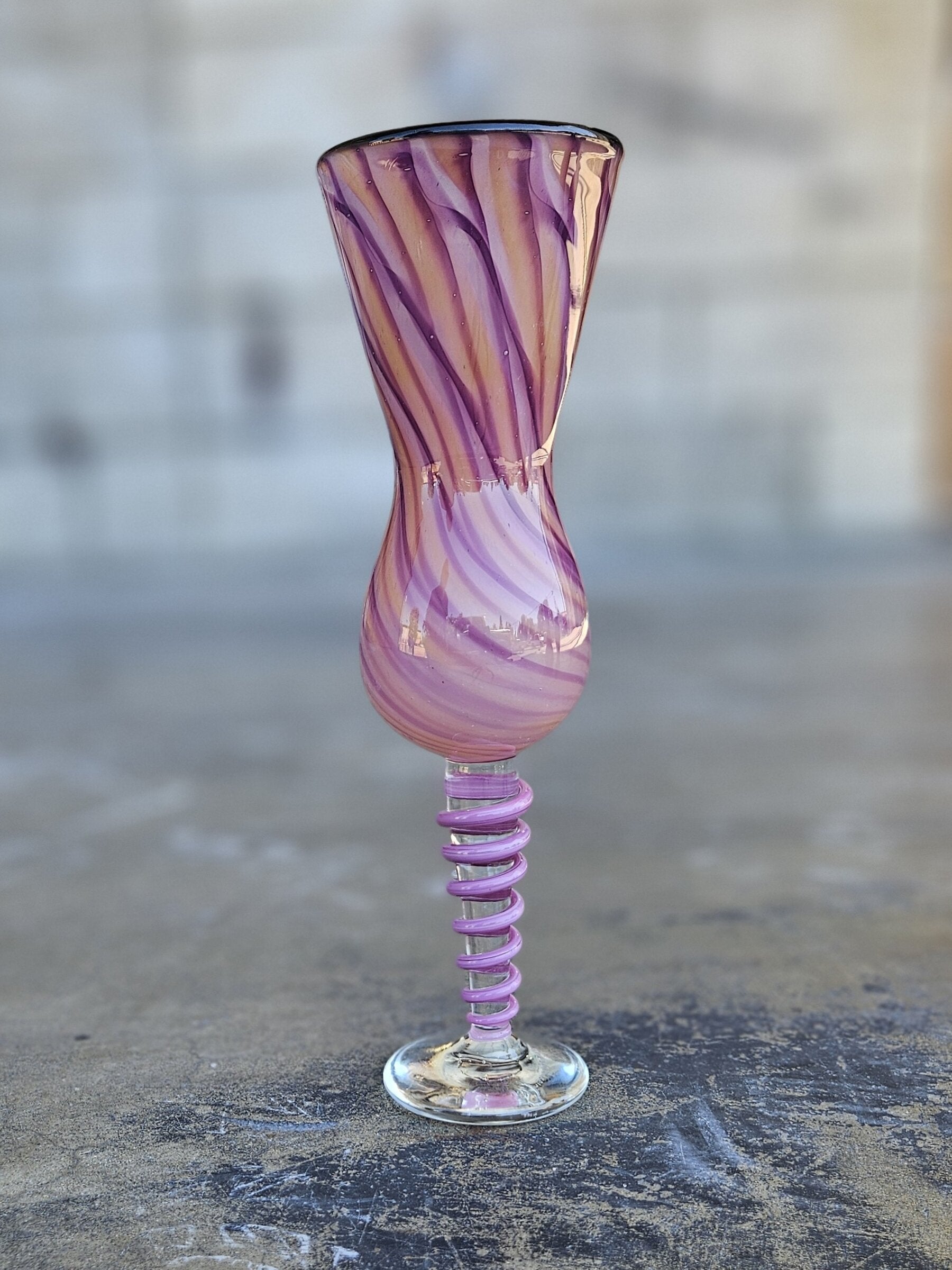 Trailed Stem Mauve Wine