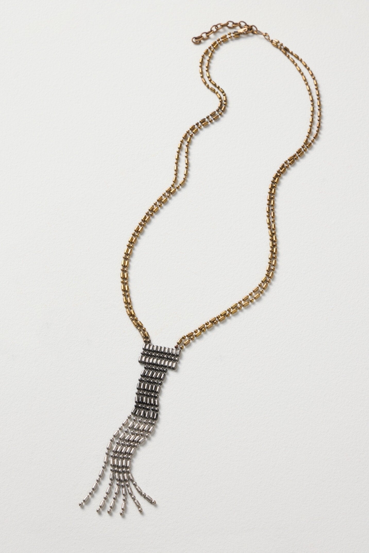 Antique Brass, Charcoal & Antique Silver
