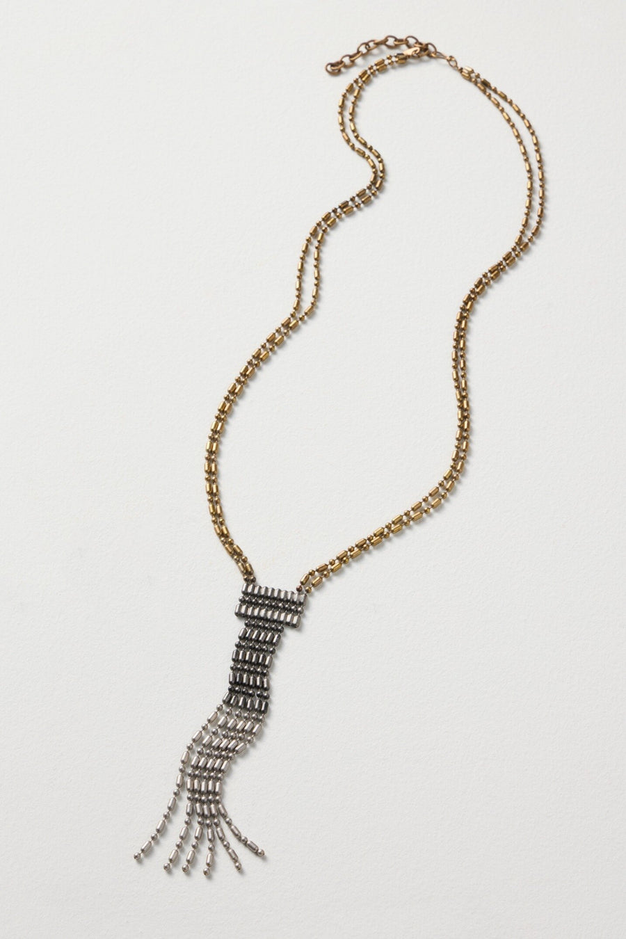Antique Brass, Charcoal & Antique Silver