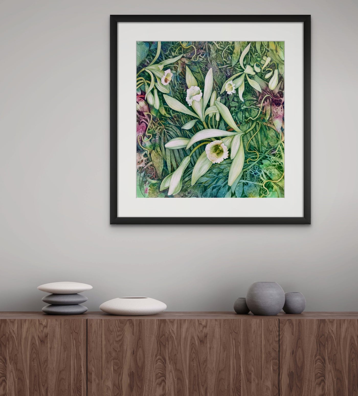 Vanilla Orchid and Melipona Bee