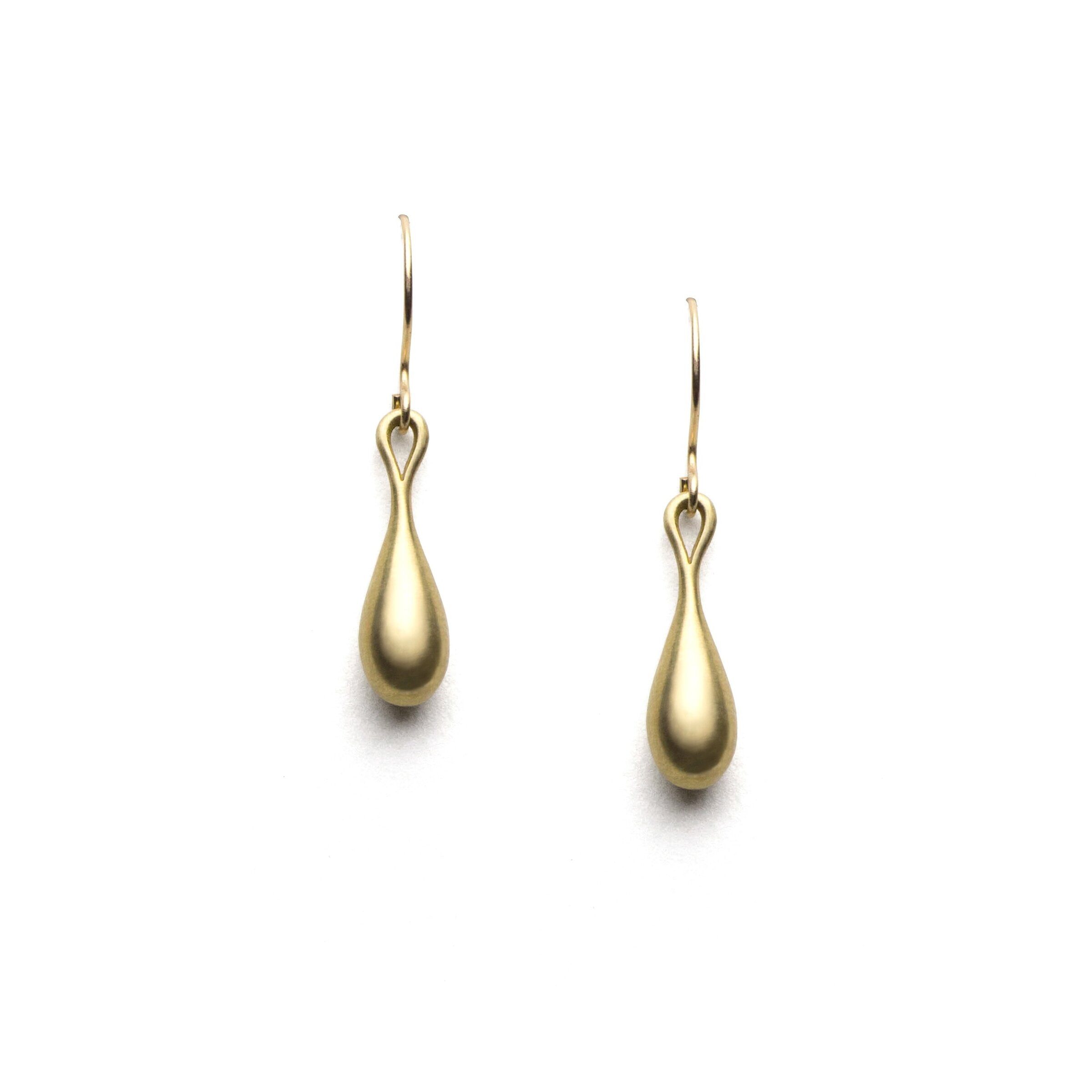 Liquid Gold Drop Earrings