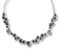 Multi-Pebble Kyanite Necklace