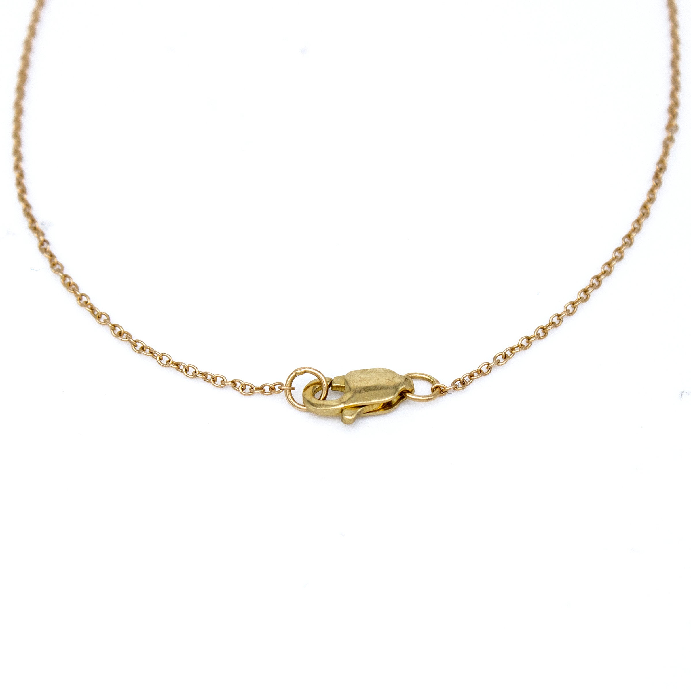 Disc Pearl Necklace