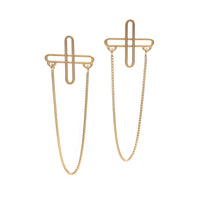 Plus Chain Earrings