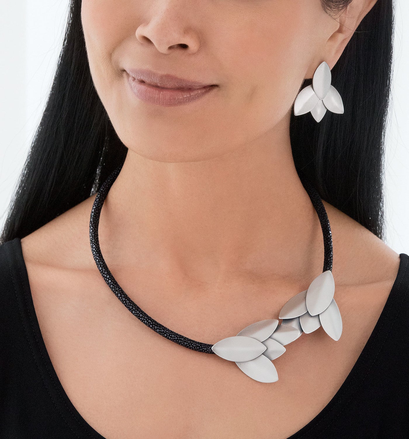 Stingray Leather and Scale Jewelry