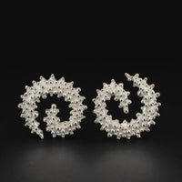 Bumpy Spiral Earrings