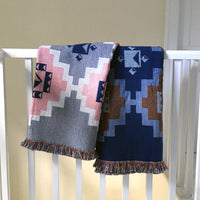 Loom Woven Throw Blanket
