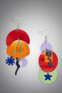 Wish Upon a Poppy Earrings