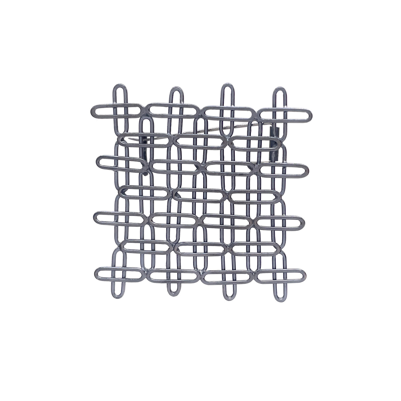 Link Pattern Brooch