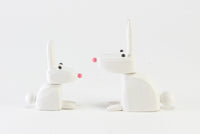 Winter Forest Scene Animals