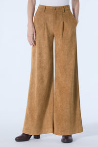 Microsuede Enya Wide Leg Pant