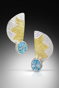 Sideways Sunrise Earrings