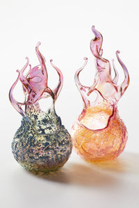left to right: lunar gold, royal rose