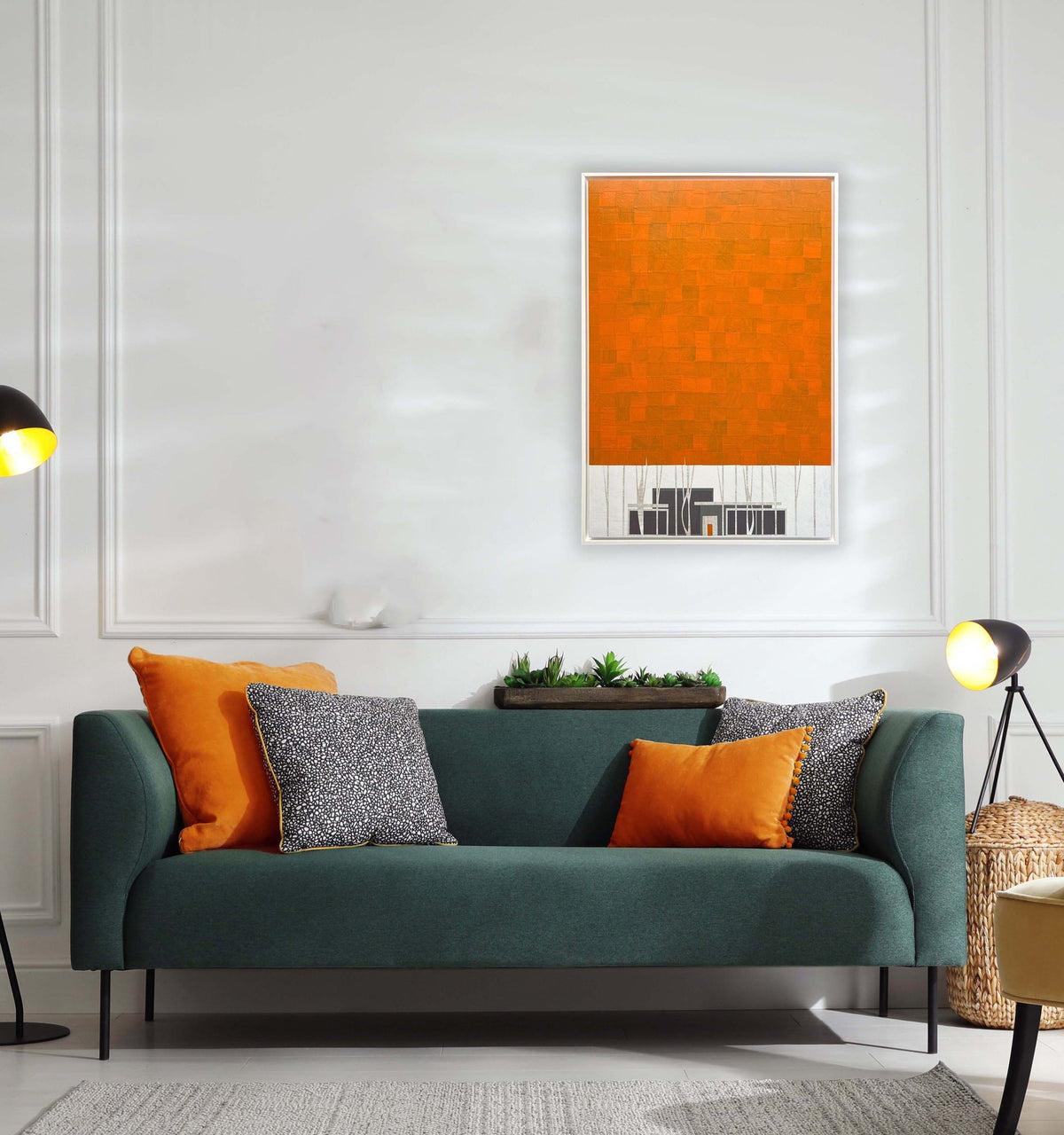 Modern House Orange Forest No.468