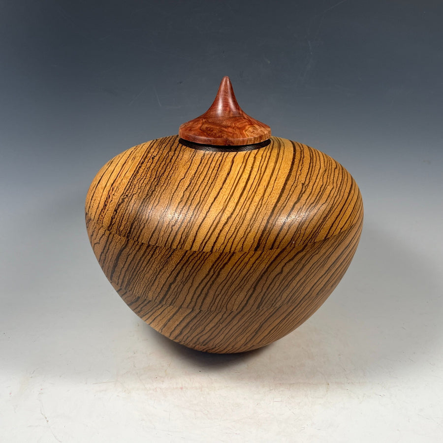 Zebrawood Hollow Form Vessel