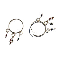 Tassel Panache Hoop Earring
