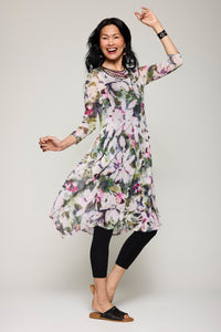 Mesh Calla Dress