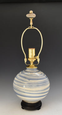 Blue and Cream Neriage Table Lamp