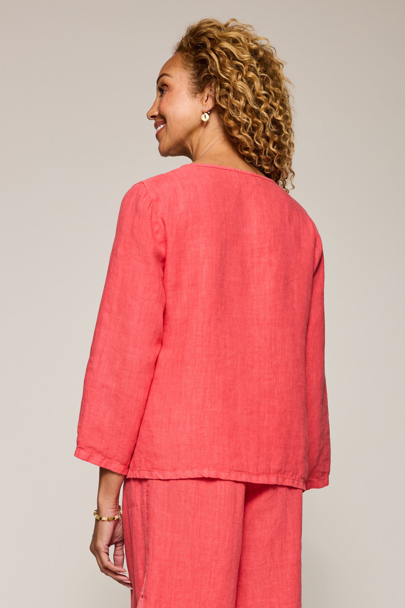 Eyelet Pieced Top