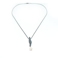 Long Single Pearl Necklace