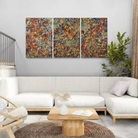 Circus Triptych in room