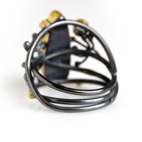 Opal Tangled Vines Ring