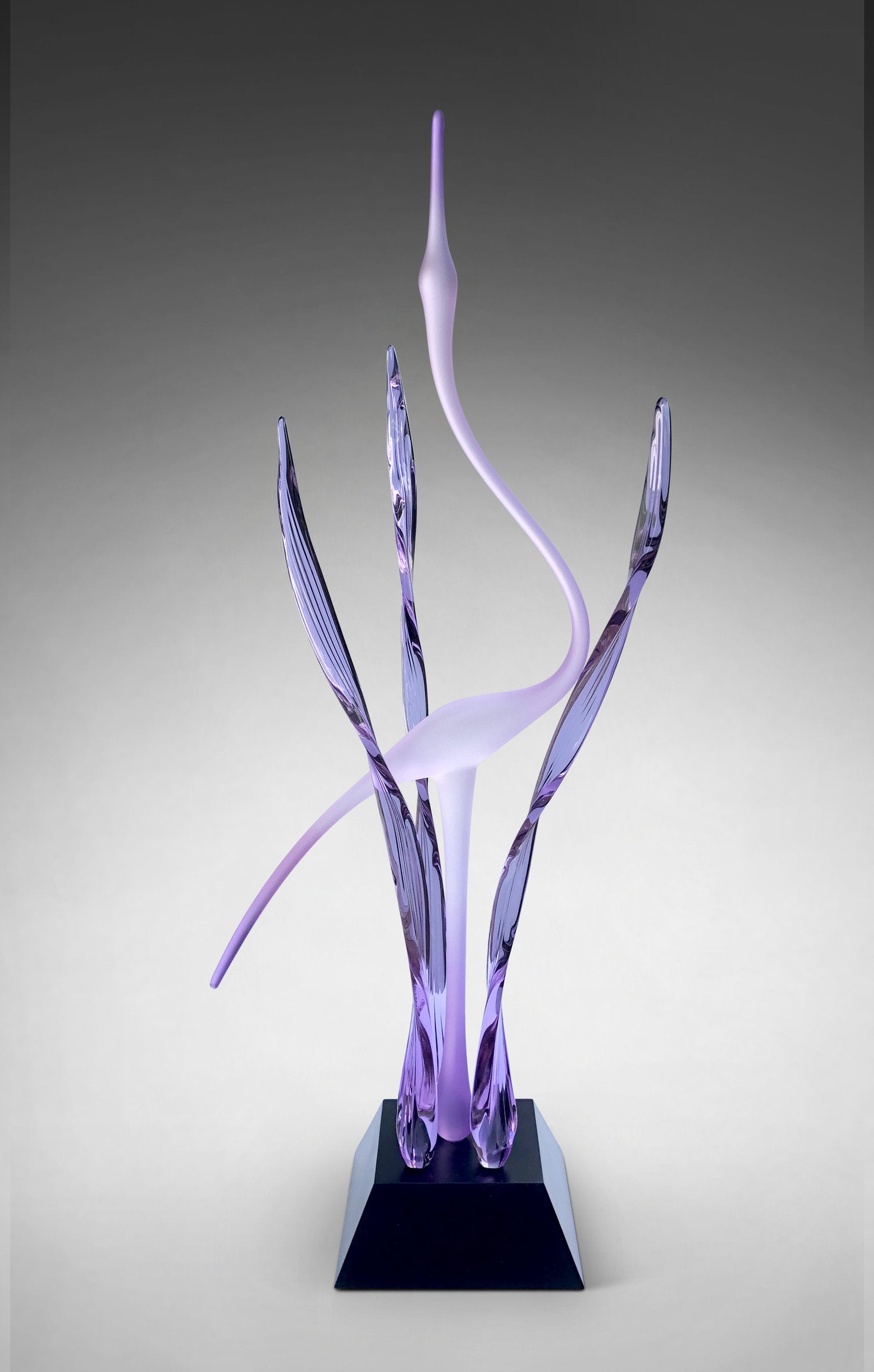 Heron in the Marsh, Violette