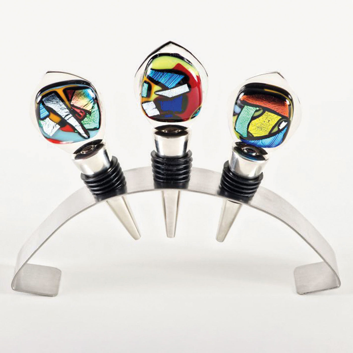 Mardi Gras Wine Stoppers