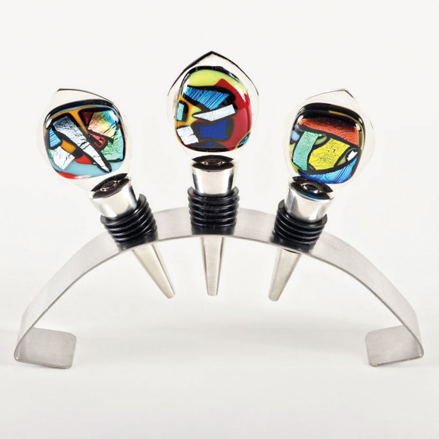 Mardi Gras Wine Stoppers