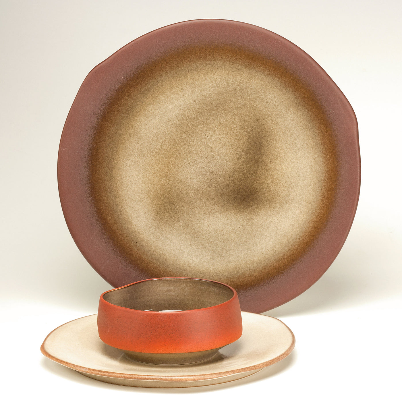 Dinner Set in River Stone
