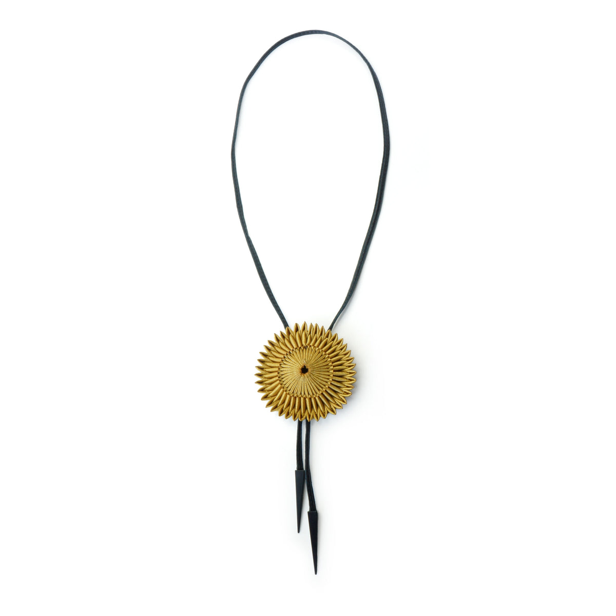Sunflower Bolo Necklace