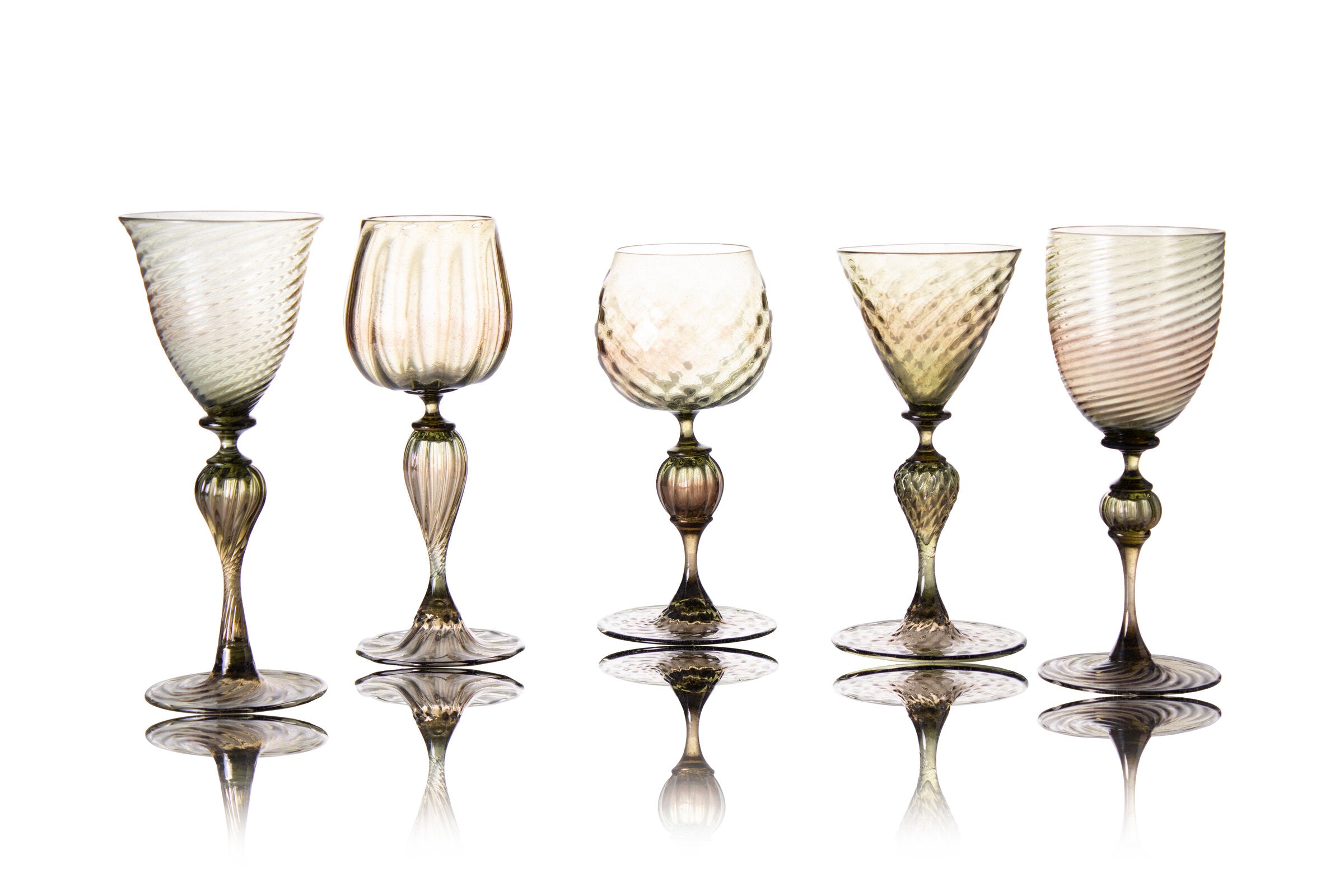 Olive Green Goblets