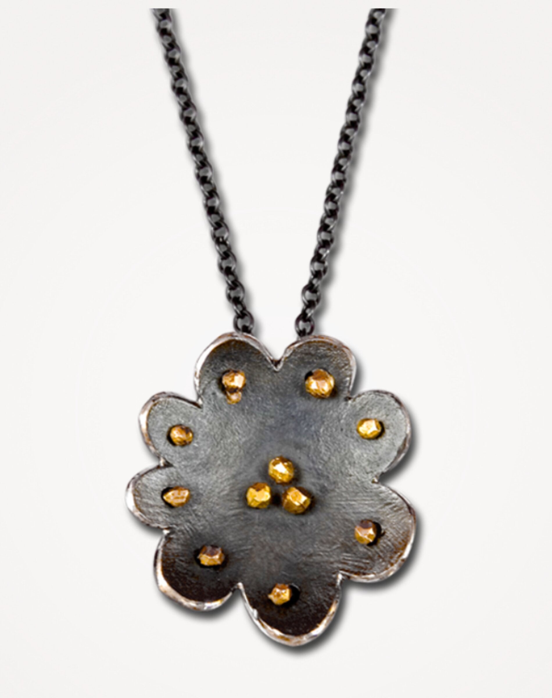 Spangles Poppy Pendant Necklace