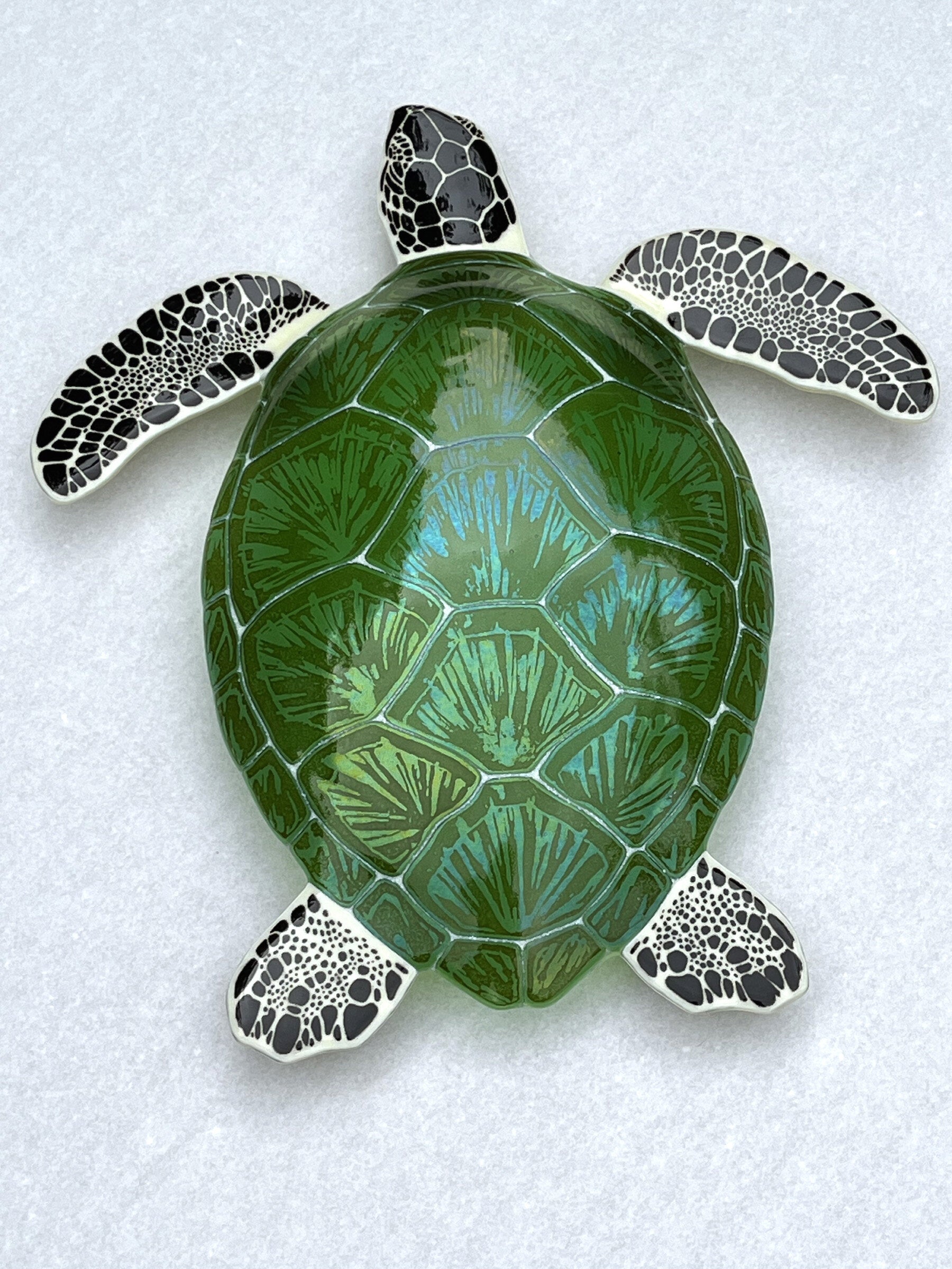 Green Glass Sea Turtle
