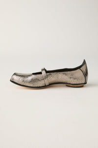 Crinkle Metallic Flat