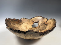 Natural Edge Maple Burl Bowl III