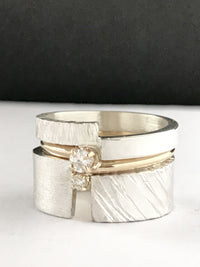 Happy Choices Stacking Rings