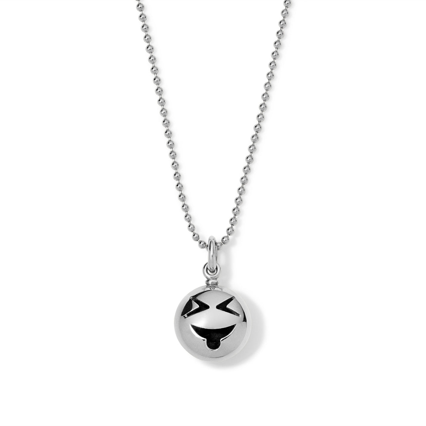 Mini Silver Squinty Eye Pendant