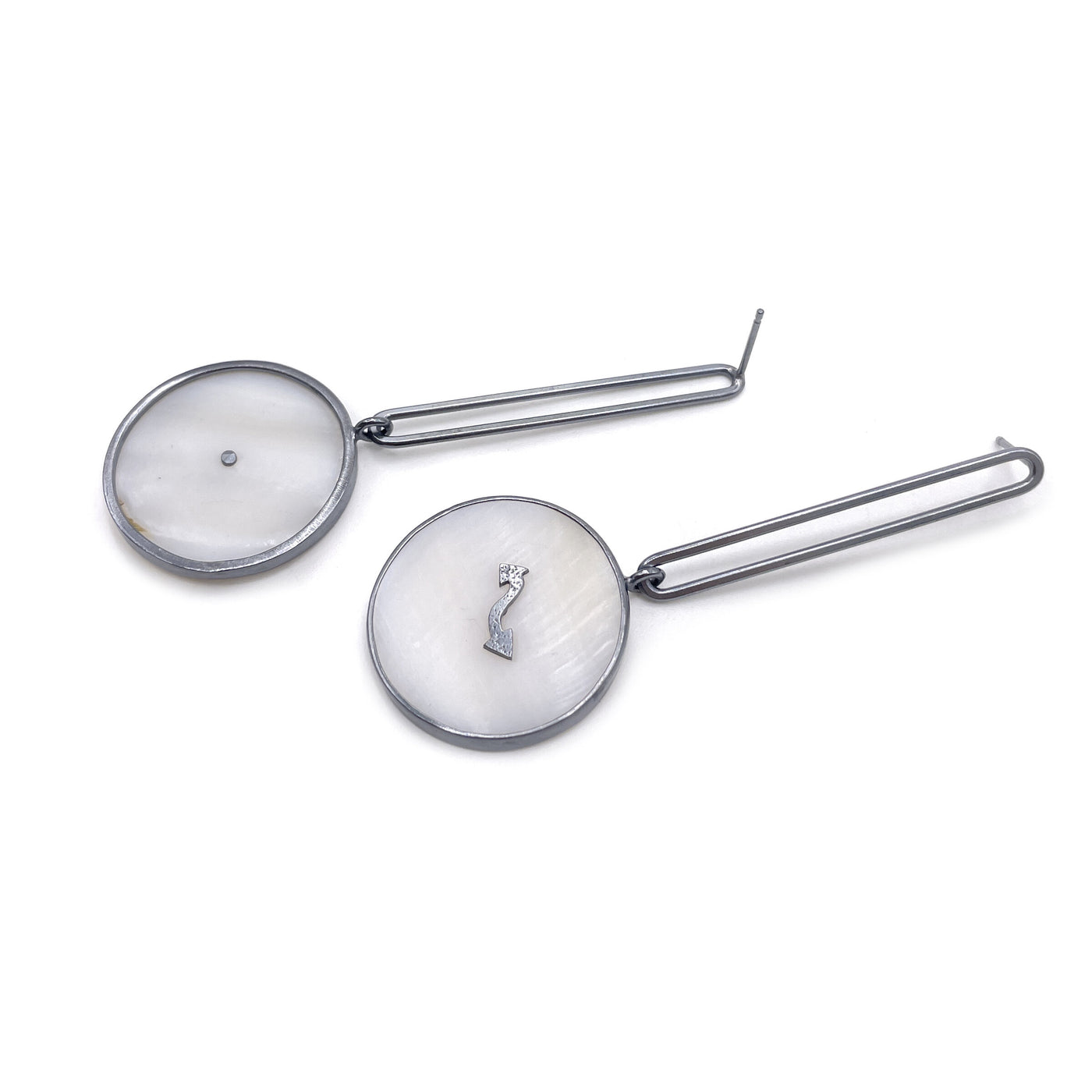 Pearl Exclamation Earrings