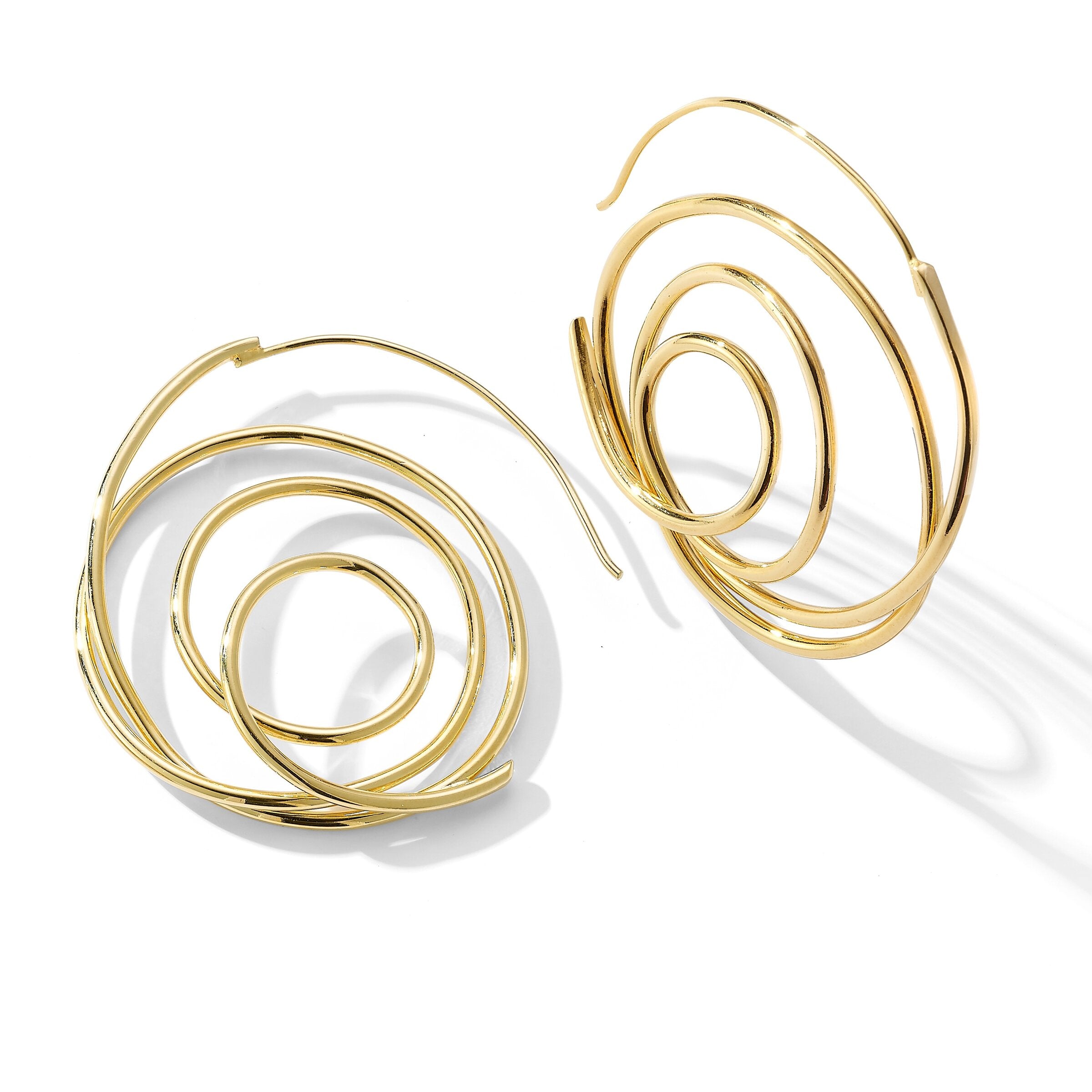 Whirlwind Hoop Earrings