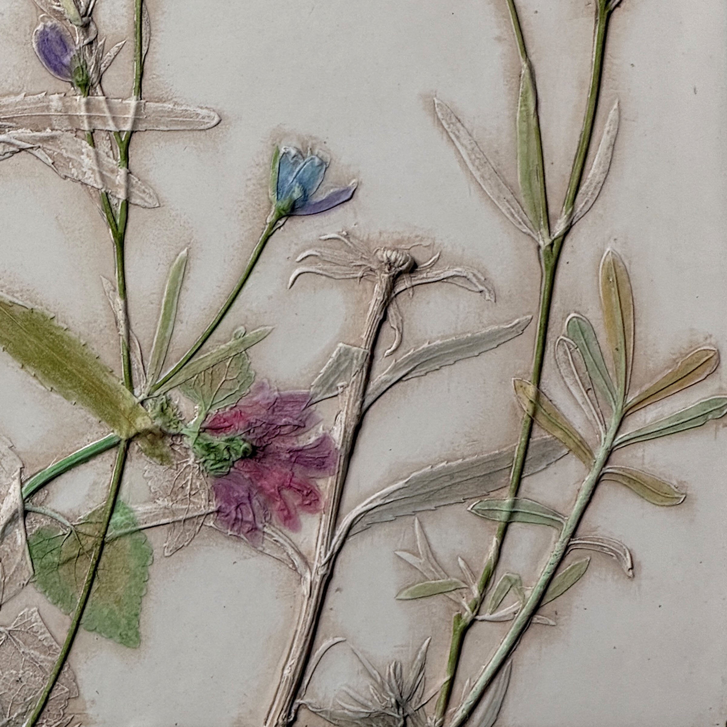 Spring Garden Flowers Tile