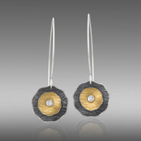 Double Poppy Keum-boo Earrings