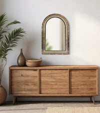 Cinnamon Sage Arch Mirror