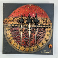 Windows to the Earth - Red-Gold with Porcupine Quills