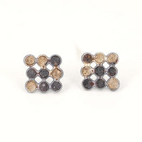 Nine Square Earrings